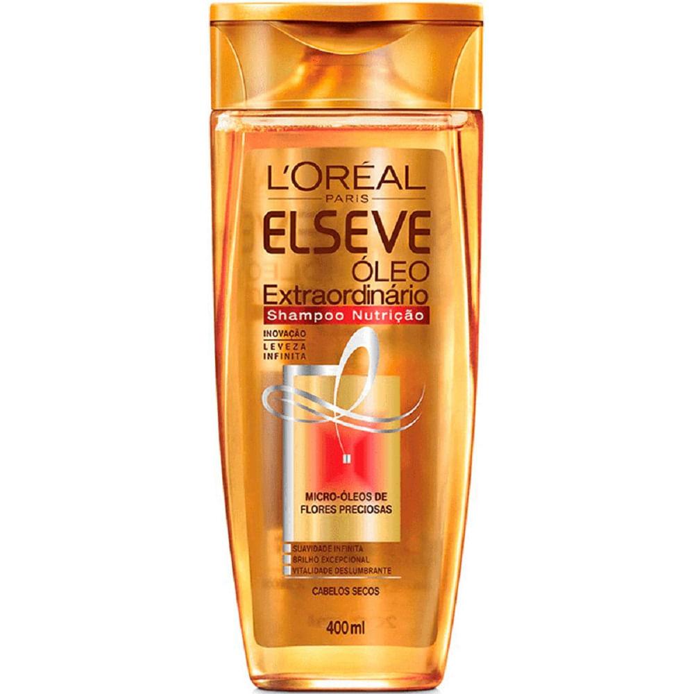 Shampoo Elseve Óleo Extraordinário Nutrição 400ml - 1