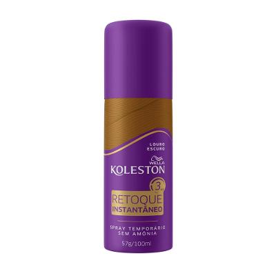 Retoque Raiz Capilar Koleston Instantâneo Louro Escuro 100ml