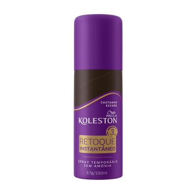 Retoque Raiz Capilar Koleston Instantâneo Castanho Escuro 100ml