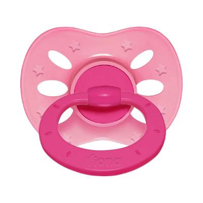 Chupeta Fiona Extra Air Ortodôntica SiliconeTamanho 2 Rosa