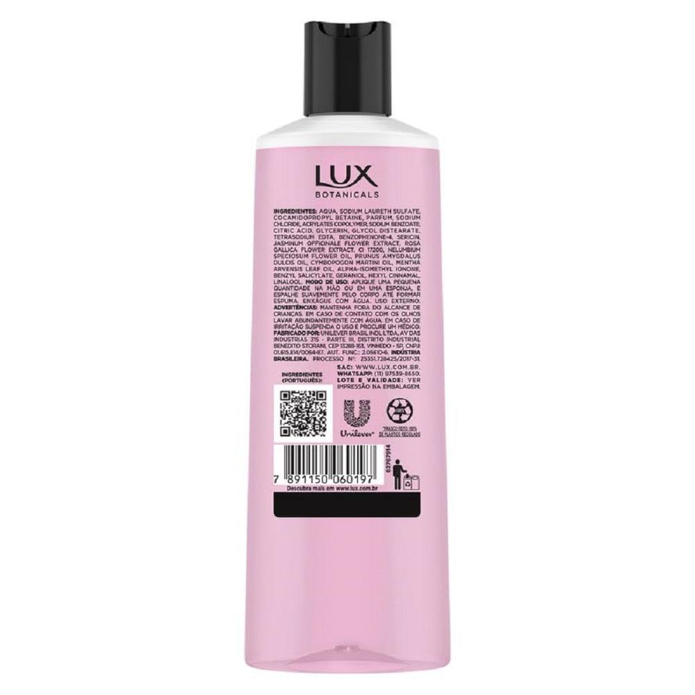 Sabonete Líquido Corporal Lux Botanicals Rosas Francesas 250ml - 4