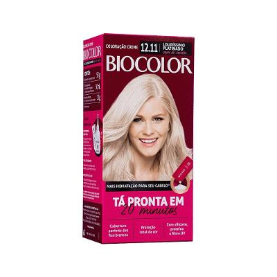 Tintura Creme Biocolor 12.11 Louríssimo Ousado Mini Kit