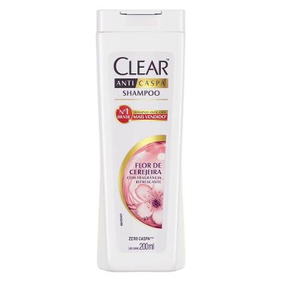 Shampoo Anticaspa Clear Women Flor de Cerejeira 200ml