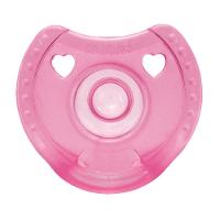 Chupeta Soft Comfort Bico Redondo Kuka Nº1 Rosa - 1