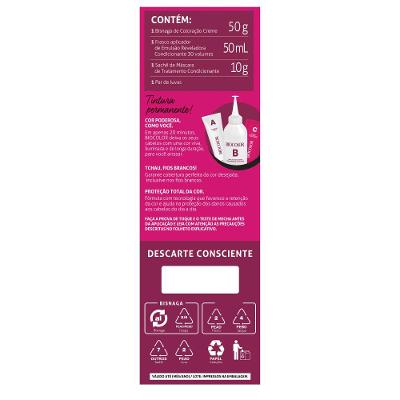 Tinta de Cabelo Biocolor Mini Kit Castanho Malícia 4.0