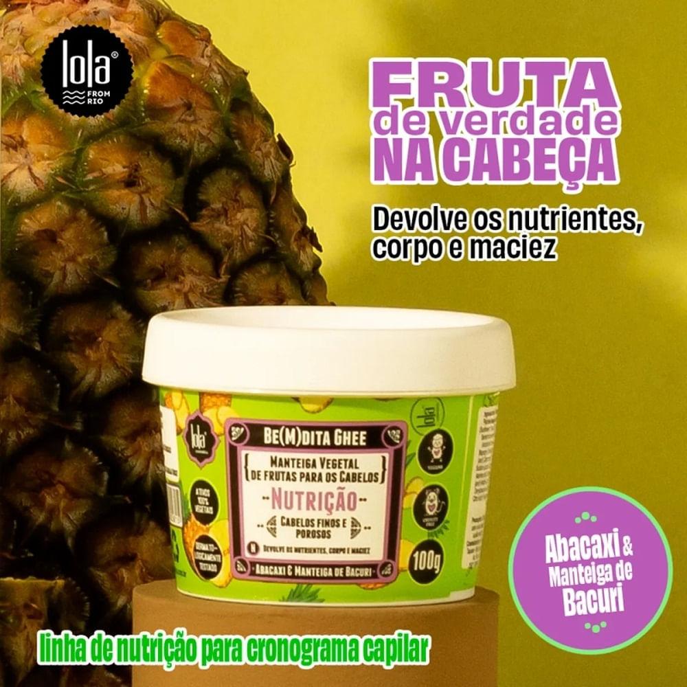 Máscara Capilar Lola Be(m)dita Ghee Nutrição Abacaxi 100g - 2