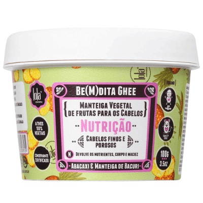 Máscara Capilar Lola Be(m)dita Ghee Nutrição Abacaxi 100g