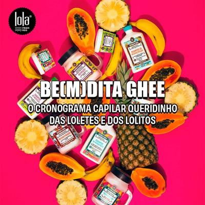 Máscara Capilar Lola Be(m)dita Ghee Nutrição Abacaxi 100g