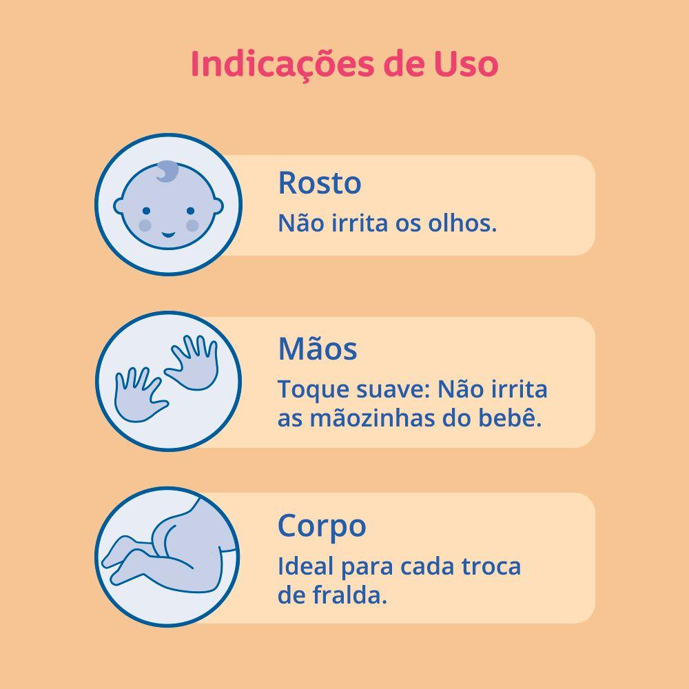 Lenços Umedecidos Johnsons Baby Limpeza e Suavidade 44 Unidades - 3