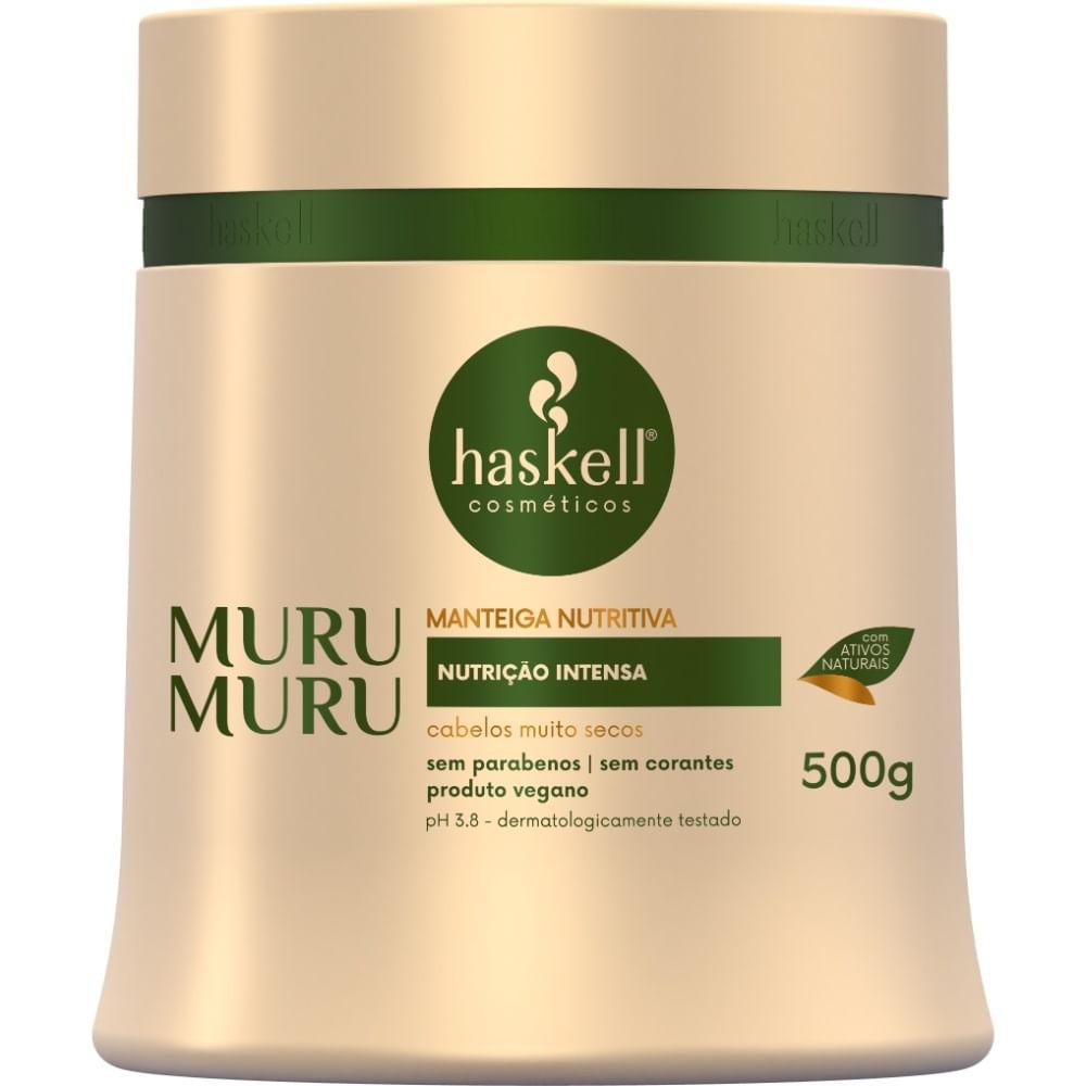 Máscara  Haskell Manteiga Hidratante Murumuru 500g - 1