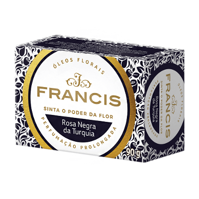 Sabonete Francis 90g Clássico Preto