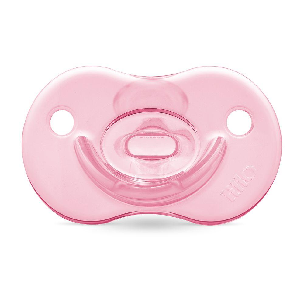 Chupeta Lillo Soft Calming 100% Silicone T1 Rosa - 2