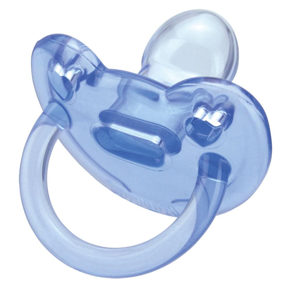 Chupeta Soft Bico Ortodôntico Kuka Nº1 Azul - 2