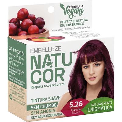 Tintura Natucor 5.26 Marsala Escuro