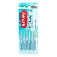 Escova Dental Bitufo Interdental Cilíndrica 2,5 a 4MM 6 Unidades - 1