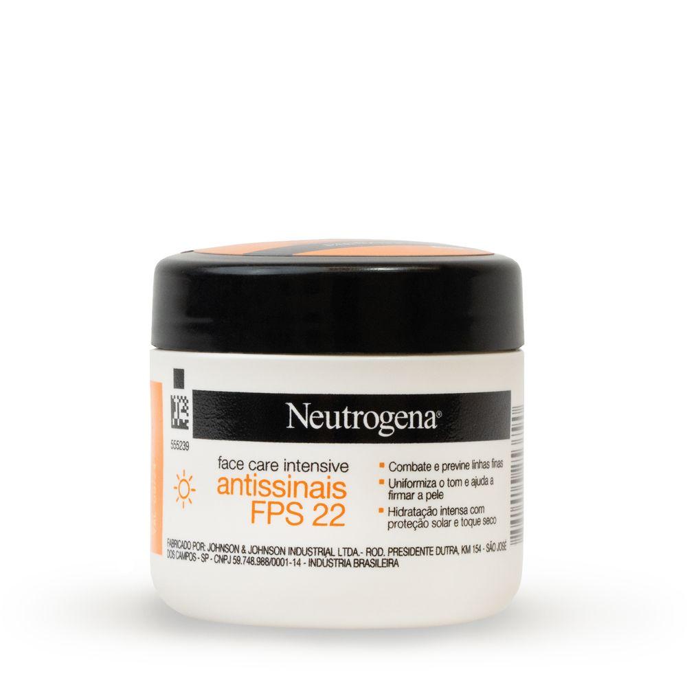 Neutrogena Face Care Antissinais Intensive FPS22 100g - 6