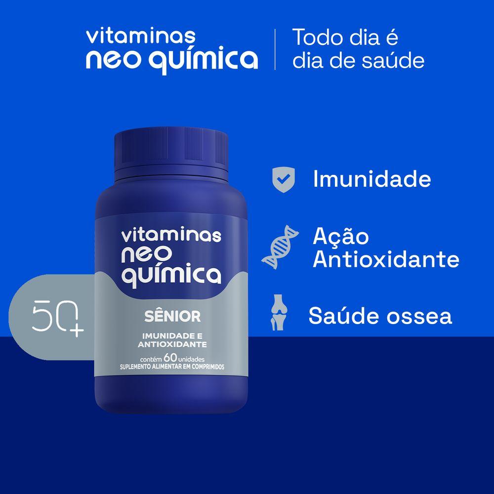 Multivitamínico Neo Química Vitaminas Senior 60 Comprimidos - 4