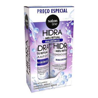 Shampoo+Condicionador Salon Line Hidra Hialurônico 300ml