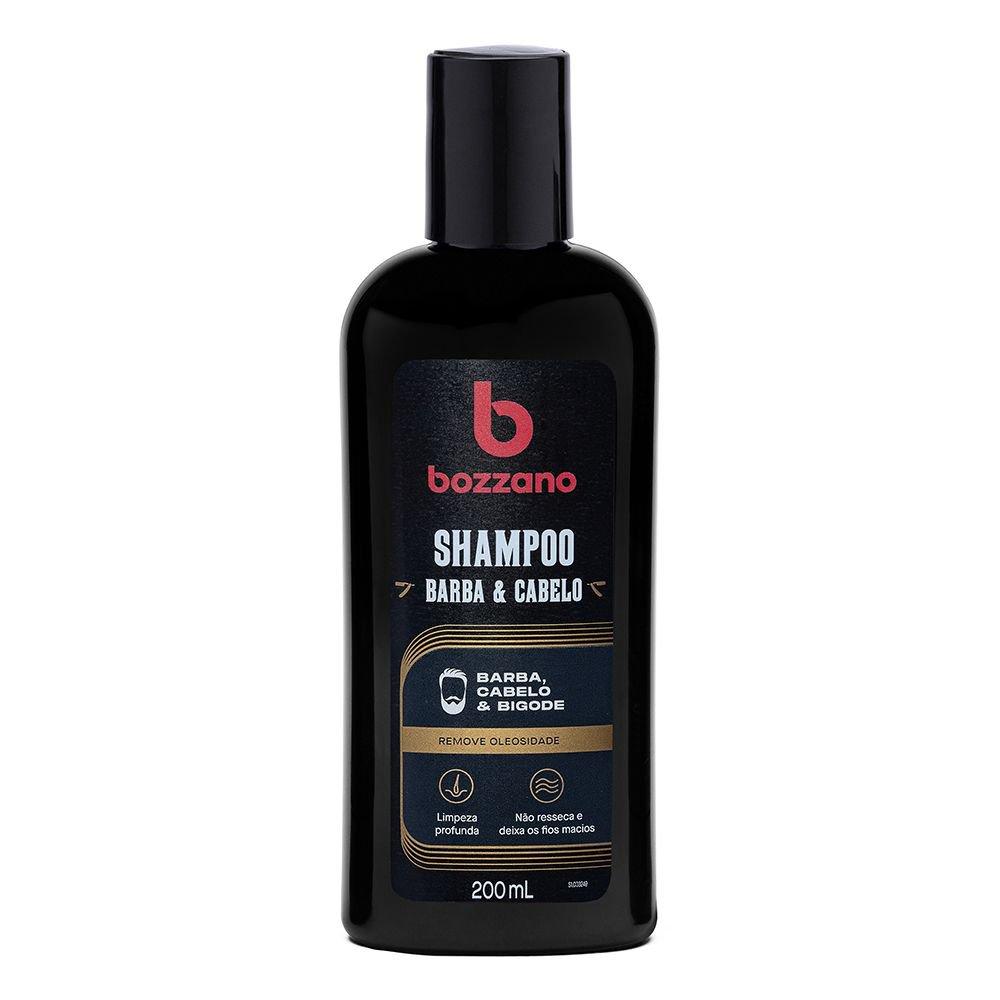 Shampoo Bozzano Cabelo, Barba e Bigode 200ml - 1