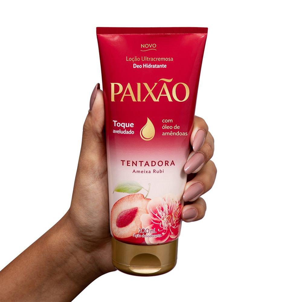 Loção Hidratante Paixão Tentadora Ultra Cremosa Ameixa Rubi 200ml - 2