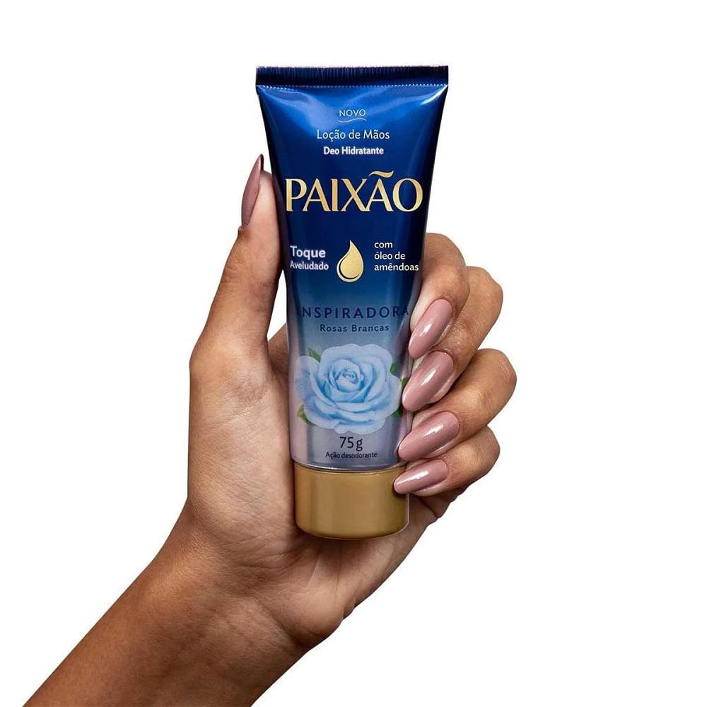 Loção de Mãos Deo Hidratante Paixão Inspiradora Rosas Brancas 75g - 2