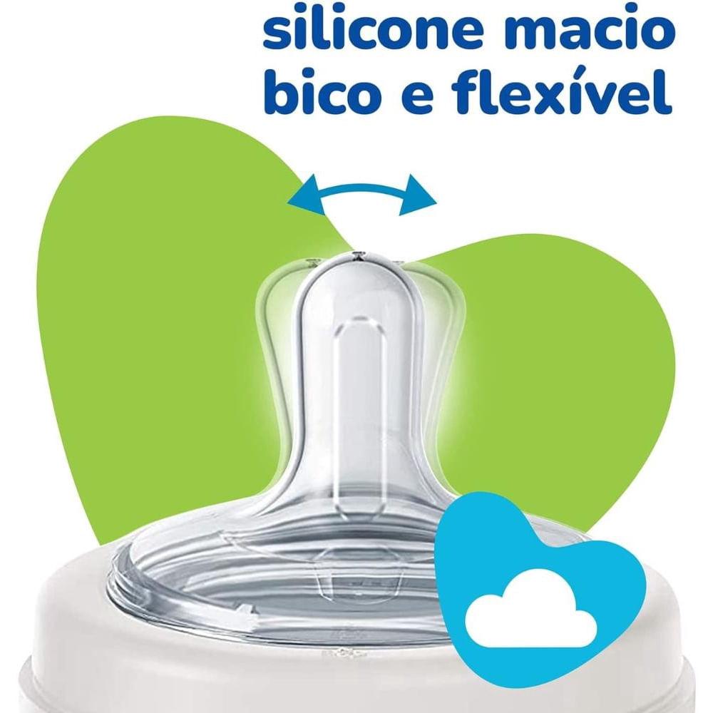 Kit Mamadeiras Lillo Evolution Primeiros Passos Azul 50ml+120ml+260ml - 5