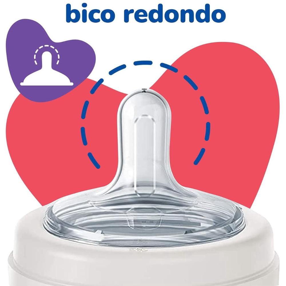 Kit Mamadeiras Lillo Evolution Primeiros Passos Azul 50ml+120ml+260ml - 6