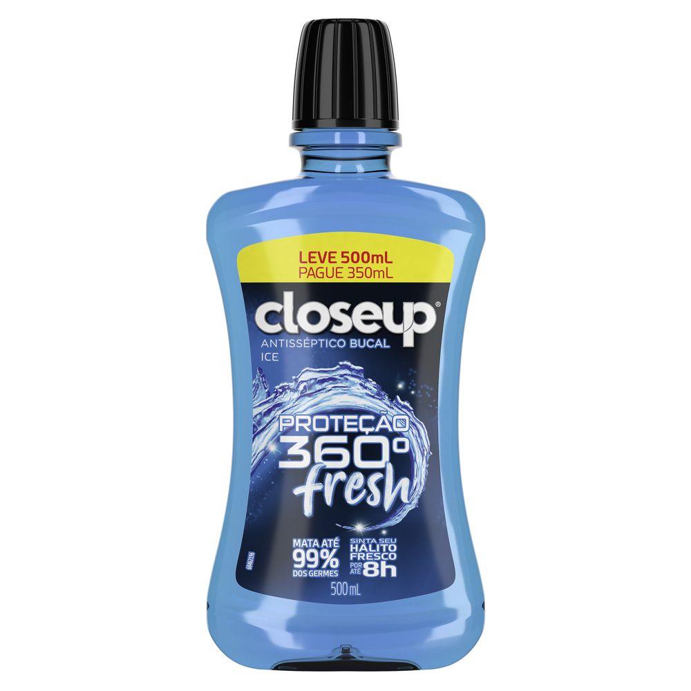 Antisséptico Bucal Close Up Ice com Álcool 500ml - 2