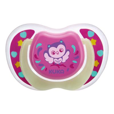 Chupeta Kuka Ortodôntica Lumina Rosa Nº2