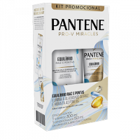 Shampoo Pantene 300ml + Condicionador 150ml Equilíbrio - 1