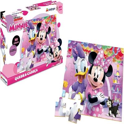 Brinquedo Quebra-Cabeça Xalingo Minnie