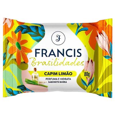 Sabonete Francis Brasilidades Capim Limão 80g