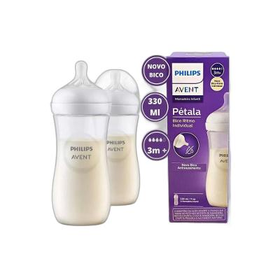 Mamadeira Philips Avent 330ml Pétala n°3 Transparente