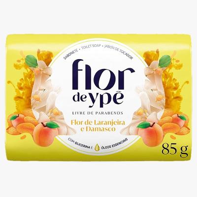Sabonete Flor Ypê Laranjeira e Damasco 85g