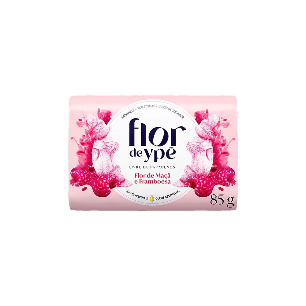 Sabonete Flor Ypê Maça e Framboesa 85g - 1