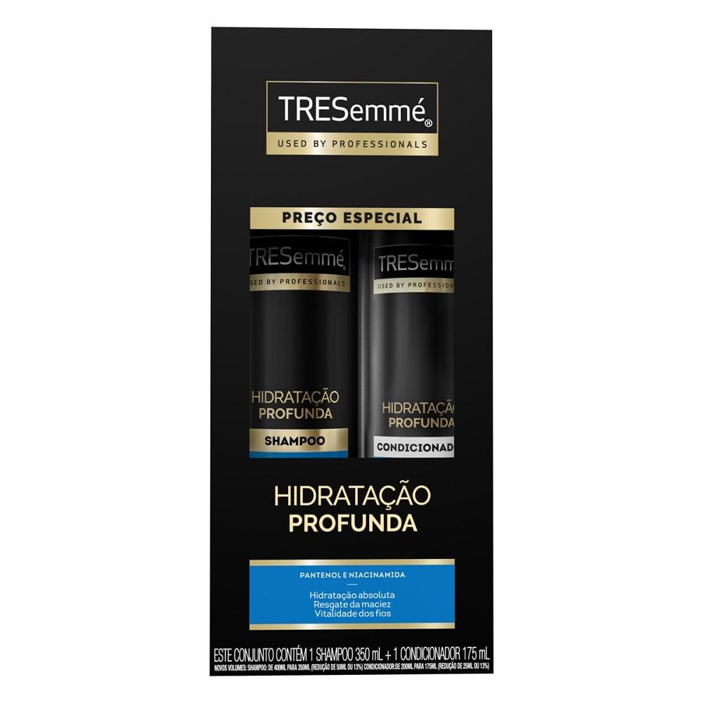 Tresemmé Hidratação Profunda Shampoo 350ml + Condicionador 175ml - 1