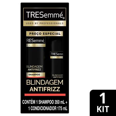 Kit Tresemmé Blindagem Antifrizz Shampoo 350ml + Condicionador 175ml
