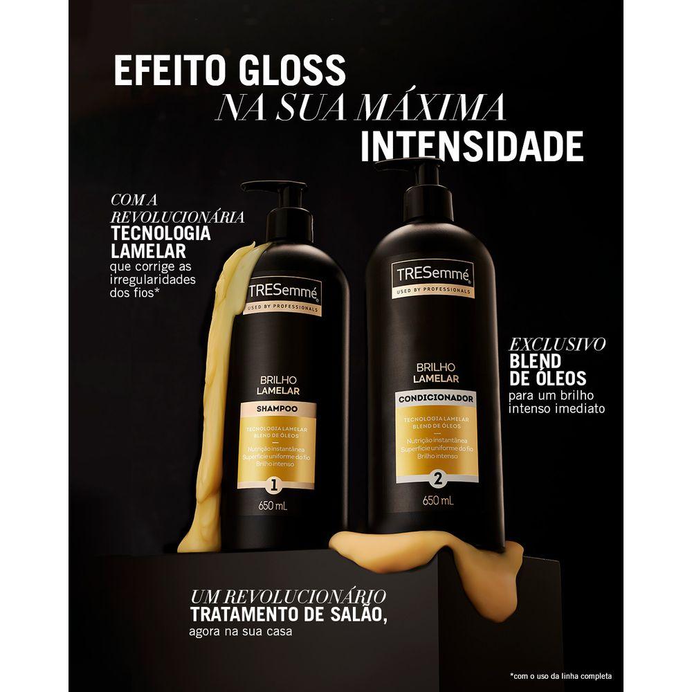 Tresemmé Condicionador Brilho Lamelar 650ml - 4