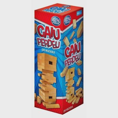 Brinquedo Jogo Perdeu Caiu 54 Peças