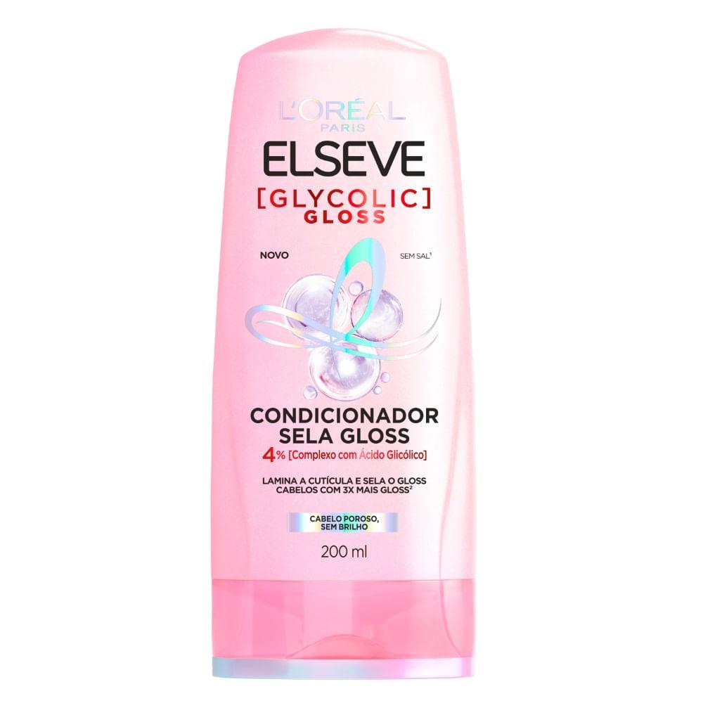 Condicionador Elseve  Glycolic Gloss 200ml - 1