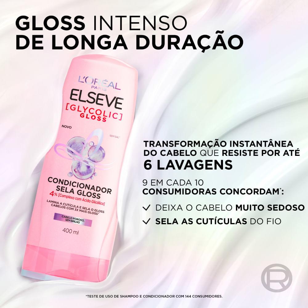 Condicionador Elseve  Glycolic Gloss 200ml - 2