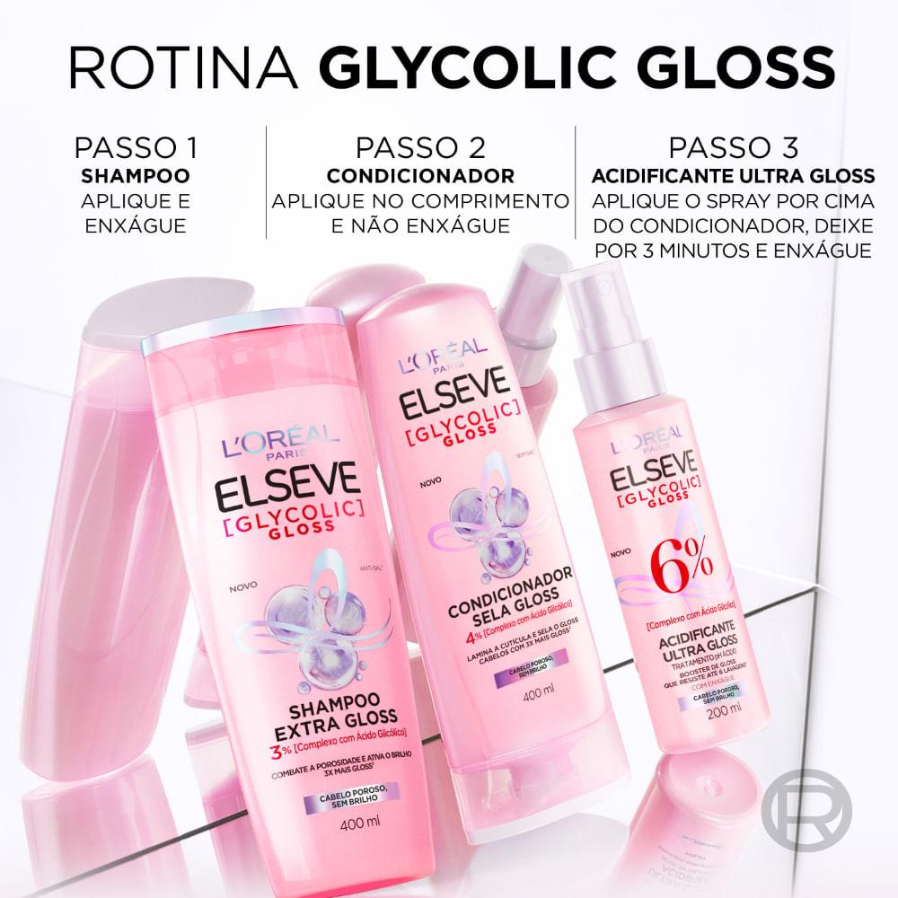 Condicionador Elseve  Glycolic Gloss 200ml - 7