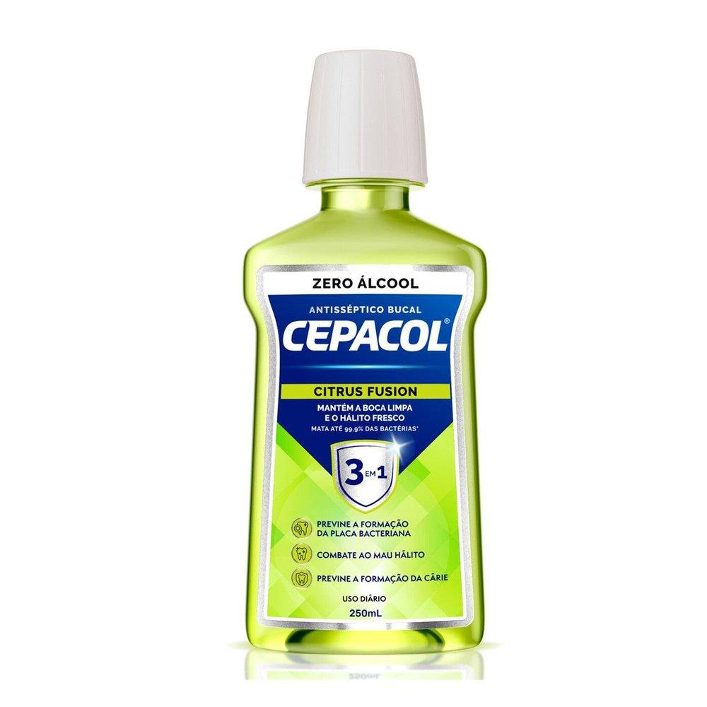 Enxaguante Bucal Cepacol Citrus Fusion Sem Álcool 250ml - 1