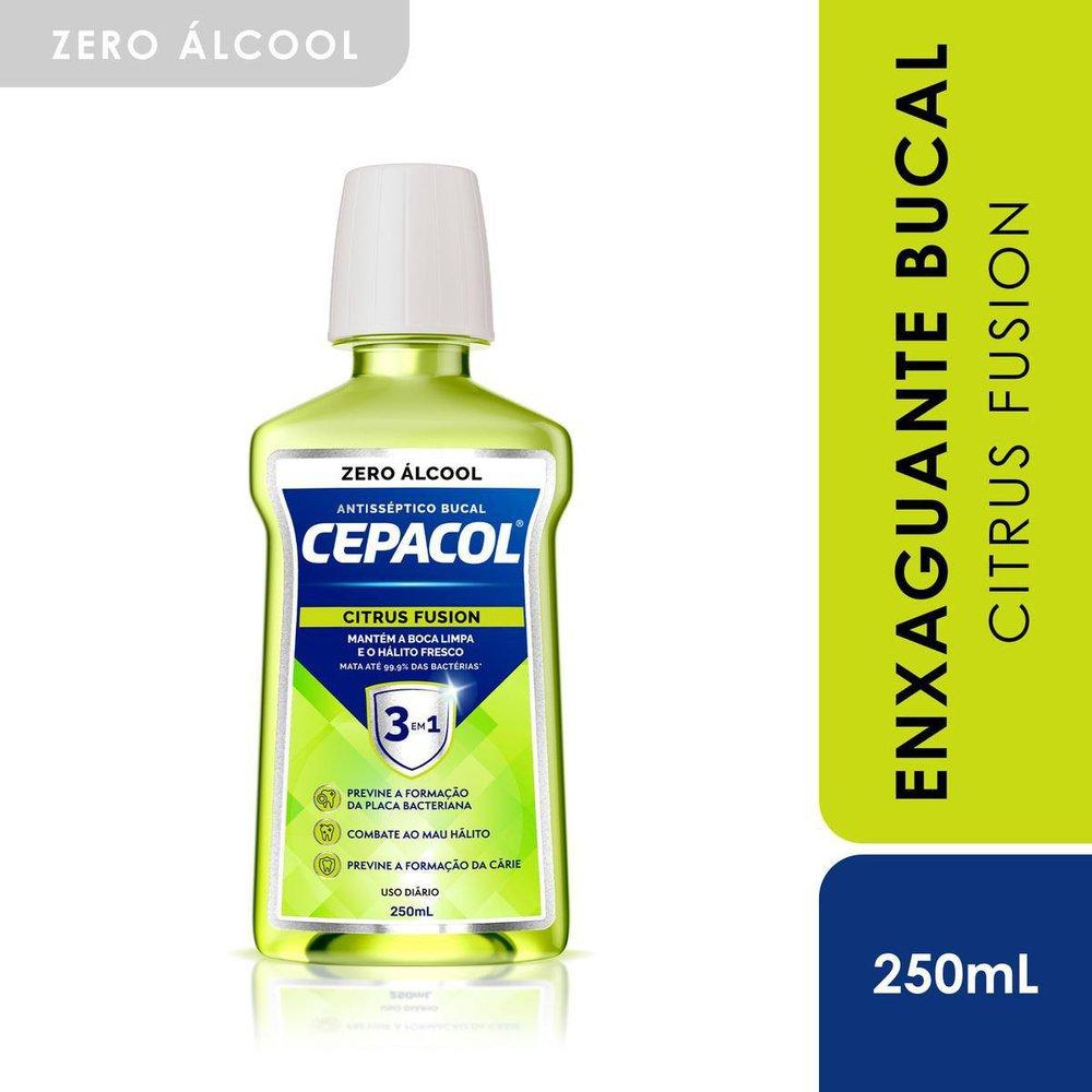 Enxaguante Bucal Cepacol Citrus Fusion Sem Álcool 250ml - 2