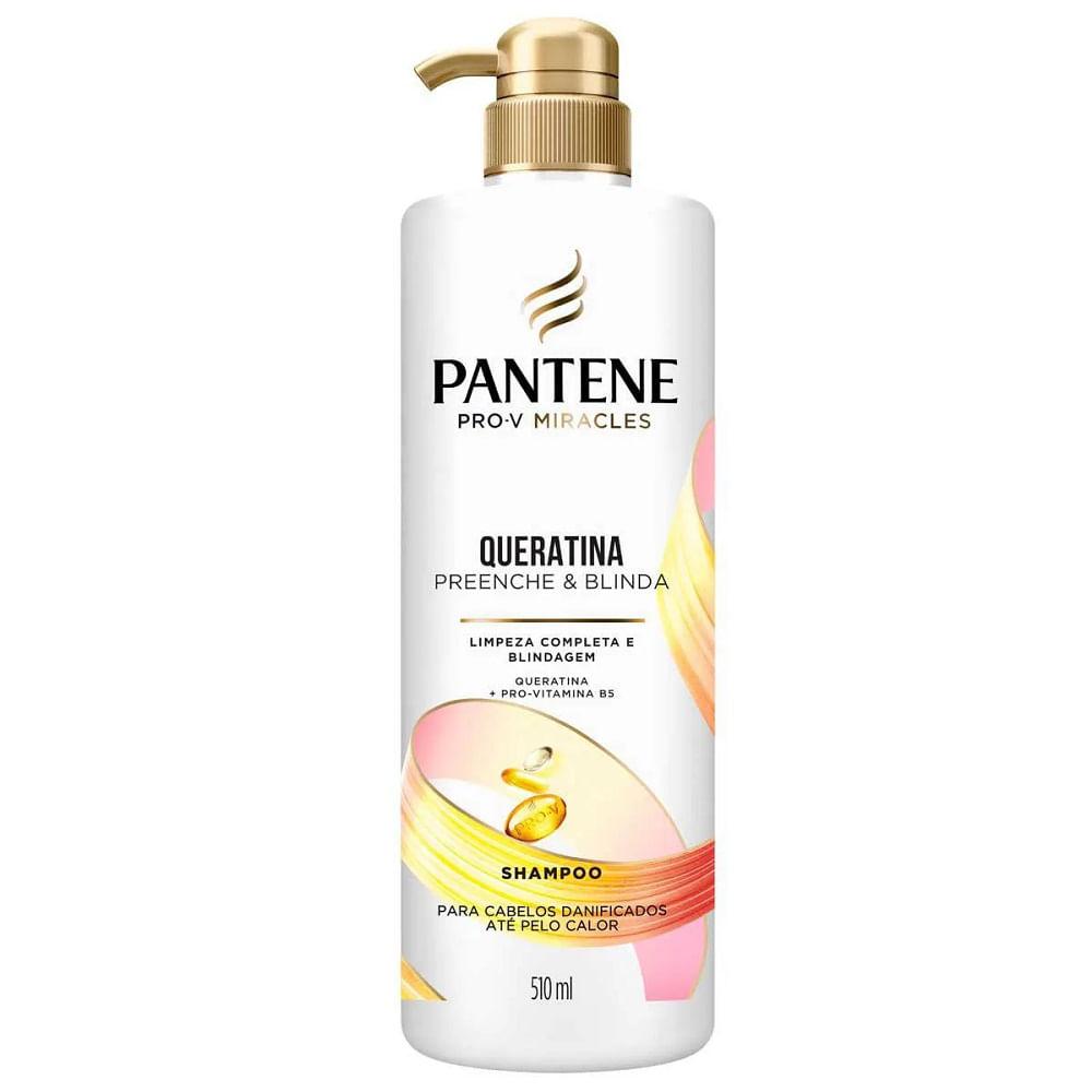 Shampoo Pantene Pro-V Miracles Queratina Preenche & Blinda 510ml - 2