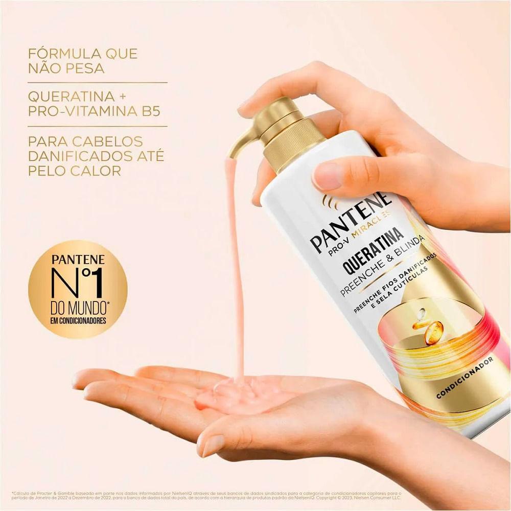 Condicionador Pantene Queratina Preenche e Blinda 510ml - 6