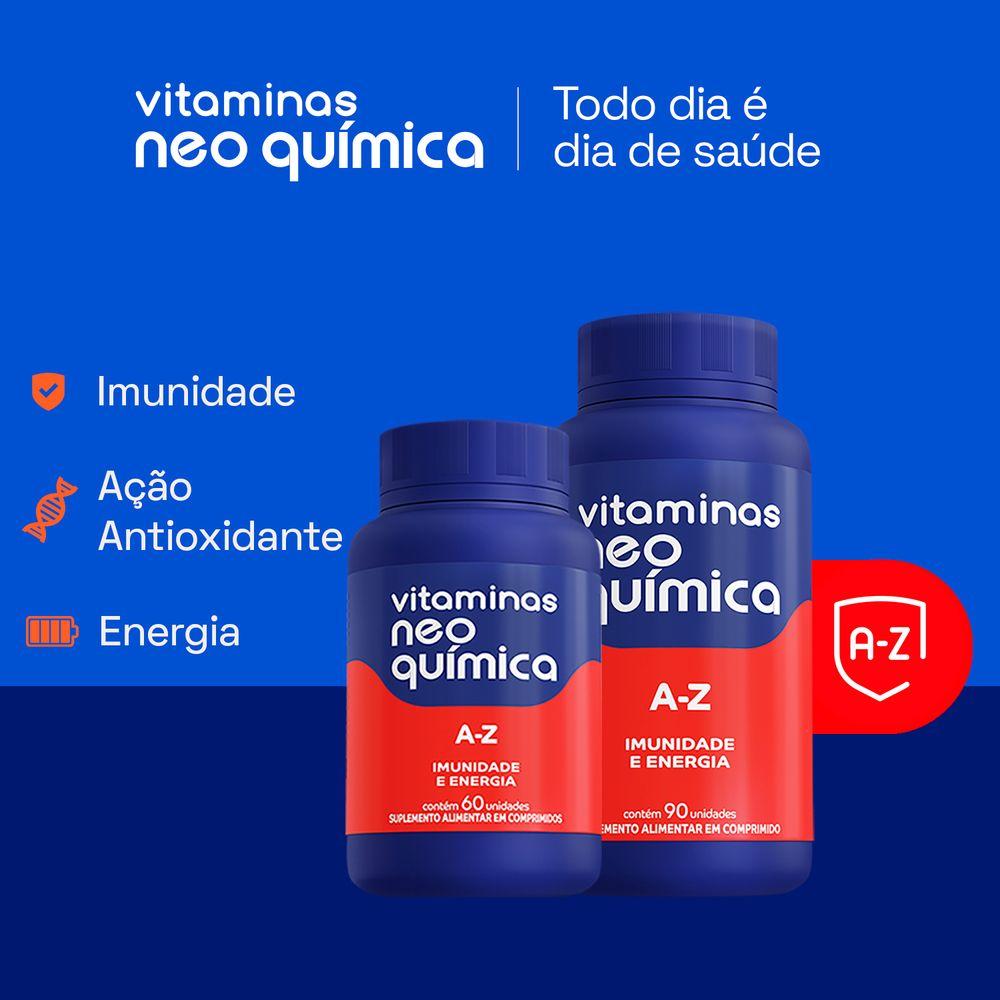 Vitamina Neo Química A - Z 60 Comprimidos - 4
