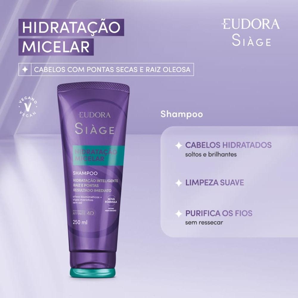 Shampoo Siàge Hidratação Micelar 250ml - 2