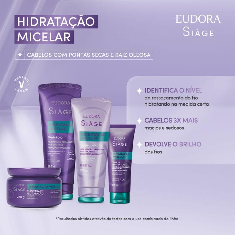Shampoo Siàge Hidratação Micelar 250ml - 5
