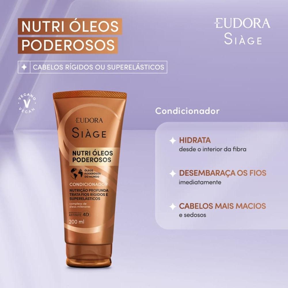 Condicionador Siàge Nutri Óleos Poderosos 200ml - 2